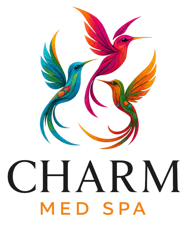 Charm Med Spa PLLC At Charm Med Spa PLLC, our passion is helping people look and feel their absolute best. We believe true beauty begins with confidence, and our goal is to enhance - not change - the features that make you uniquely you.